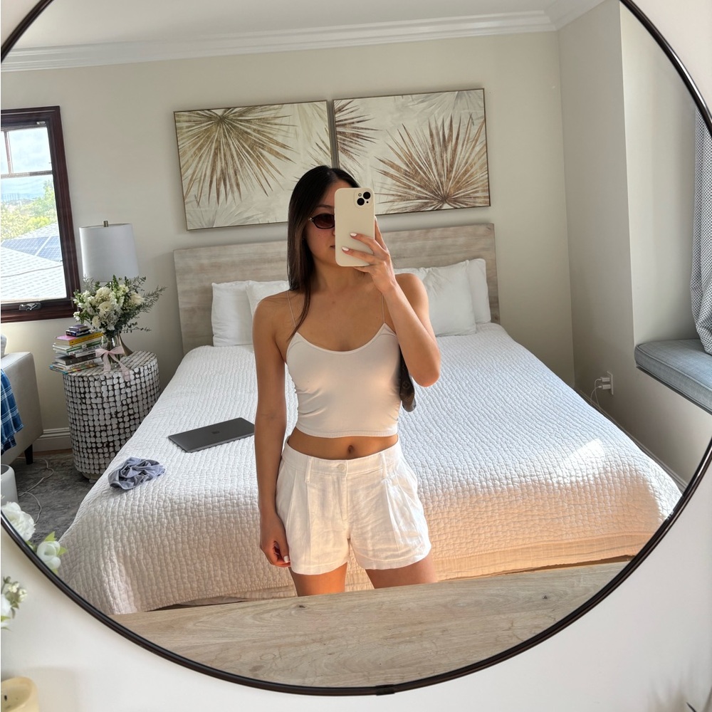 Free People White Tank Top
